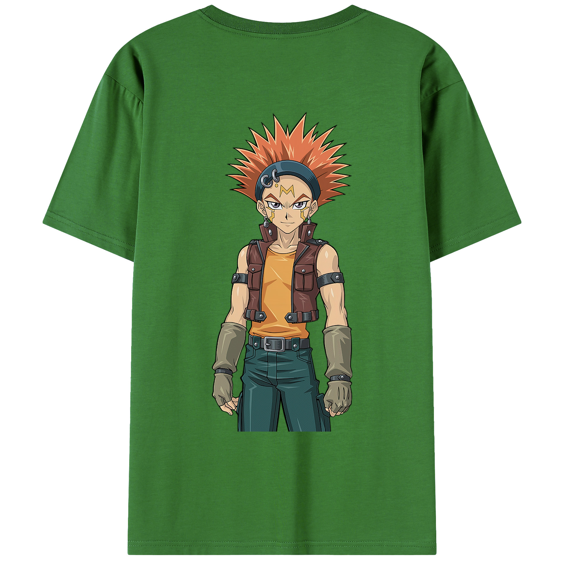 （画像用） 遊☆戯☆王 Yu-Gi-Oh! レディース半袖Tシャツ(バックプリント)